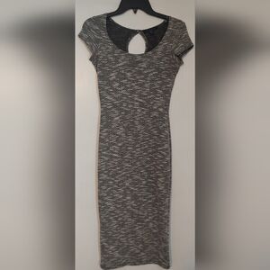 Snap knee length dress